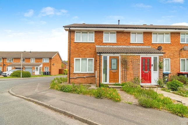 Thumbnail End terrace house for sale in Petersham Close, Newport Pagnell