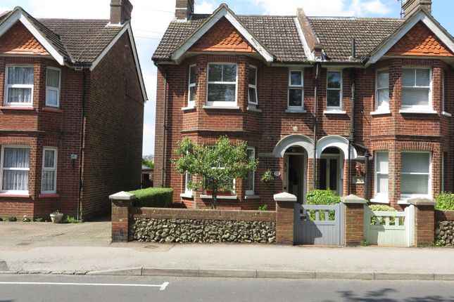 Thumbnail End terrace house for sale in Alfriston Road, Seaford