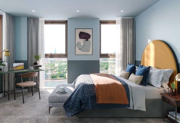 Studio flat on Apartment C.14.4 The Bellamy 7, Bellamy Close, London, £500,000