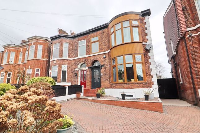 Thumbnail Semi-detached house for sale in Victoria Crescent, Eccles, Manchester