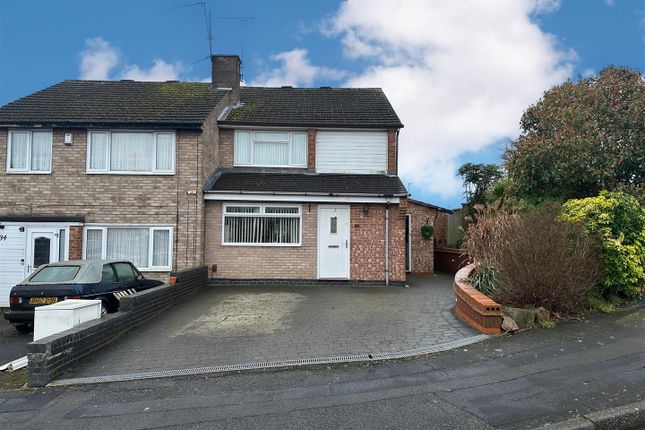 Semi-detached house for sale in Stoneleigh Way, Anstey Lane, Leicester