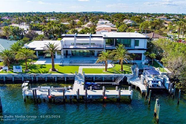 Thumbnail Property for sale in 4460 Ne 31st Ave, Lighthouse Point, Florida, United States Of America