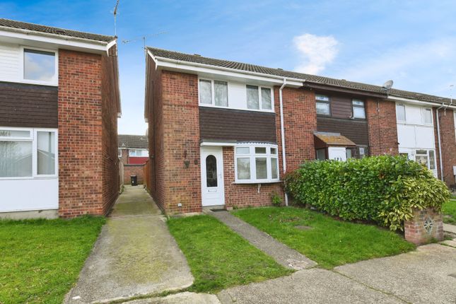 Thumbnail End terrace house for sale in Christina Road, Witham, Essex