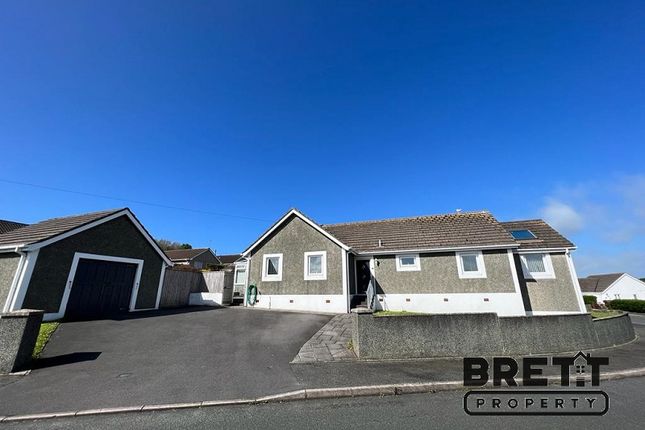 Thumbnail Detached bungalow for sale in Silverstream Crescent, Hakin, Milford Haven, Pembrokeshire.