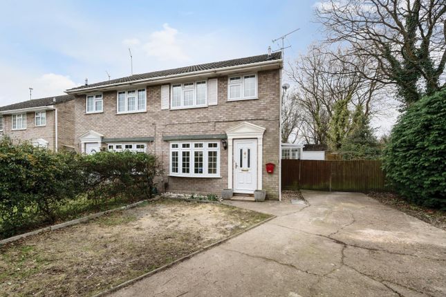 Thumbnail Semi-detached house for sale in Grenville Gardens, Frimley Green, Camberley