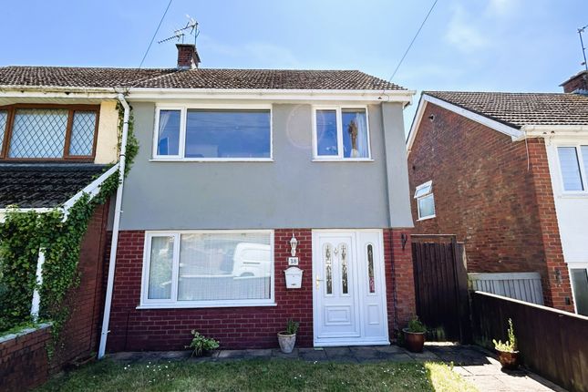 Thumbnail Semi-detached house for sale in Pantydwr, Three Crosses, Swansea