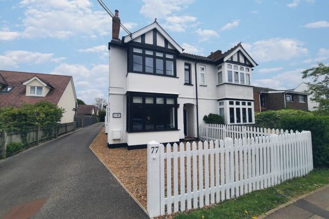 Thumbnail Semi-detached house for sale in Station Road, Woburn Sands
