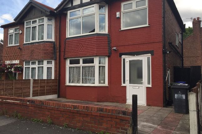 Thumbnail Semi-detached house to rent in Clarence Rd, Manchester