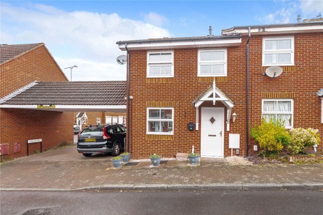 Thumbnail End terrace house for sale in Mason Road, Abbey Meads, Swindon