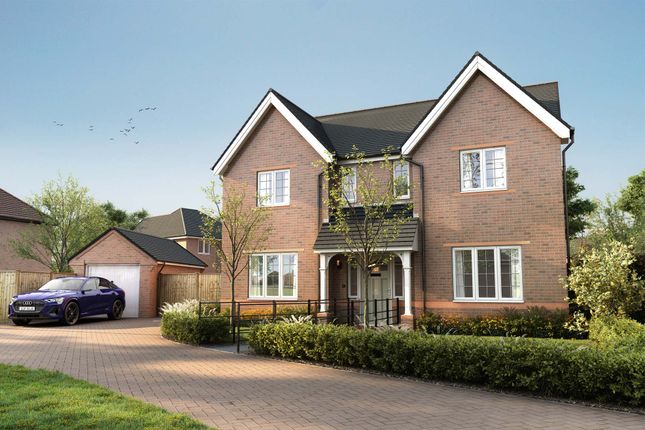 Thumbnail Detached house for sale in "The Plomer" at Chetwynd Aston, Newport