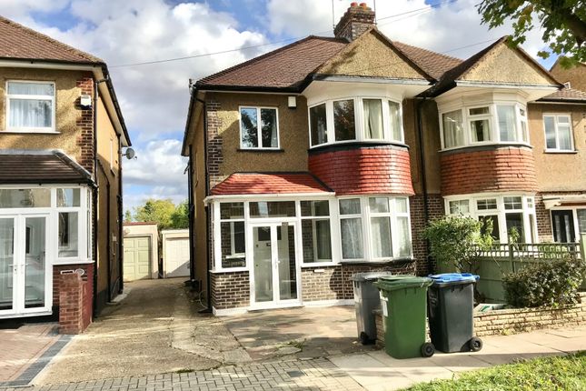 Thumbnail Semi-detached house to rent in Montpelier Rise, Wembley