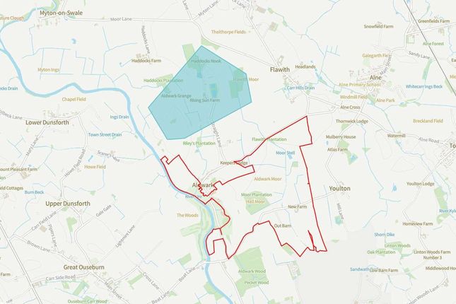 Thumbnail Land to rent in Alne, York