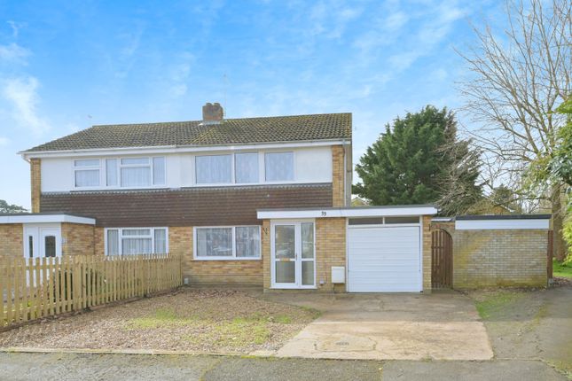 Thumbnail Semi-detached house for sale in Westbury Road, St. Ives, Huntingdon