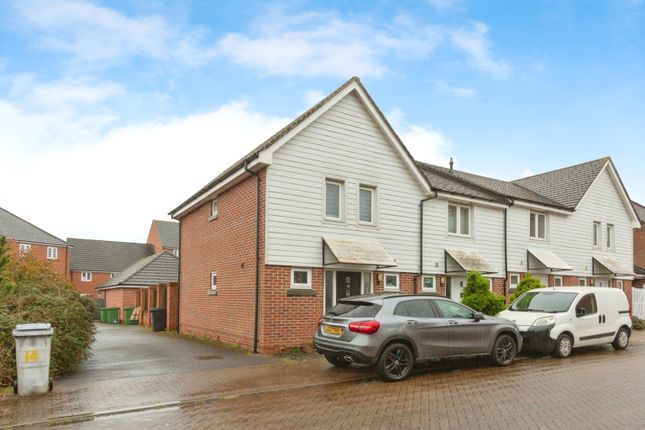 Thumbnail End terrace house for sale in Merryweather Way, Basingstoke, Hampshire