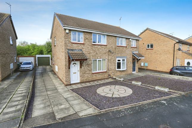 Thumbnail Semi-detached house for sale in Chelsfield Way, Leeds