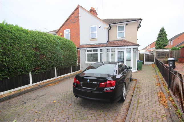 Thumbnail Semi-detached house for sale in Hall Road, Bearwood, Smethwick