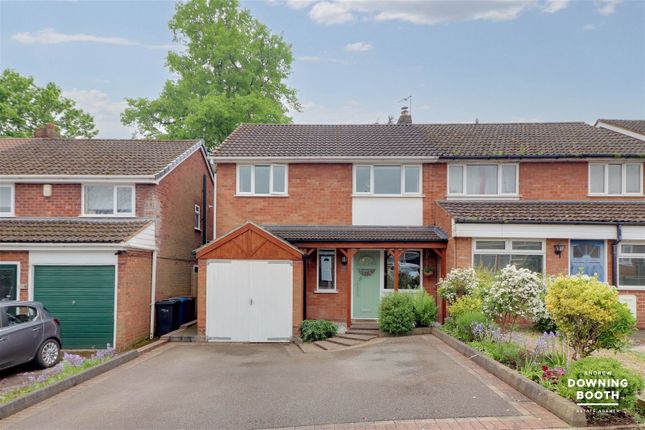 Semi-detached house for sale in Rocklands Crescent, Lichfield