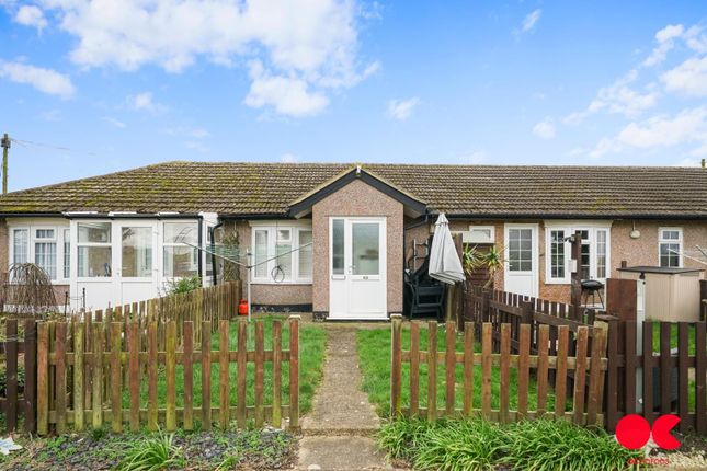 Thumbnail Terraced bungalow for sale in Laburnum Grove, Minster Chalet Park, The Broadway, Minster On Sea, Sheerness