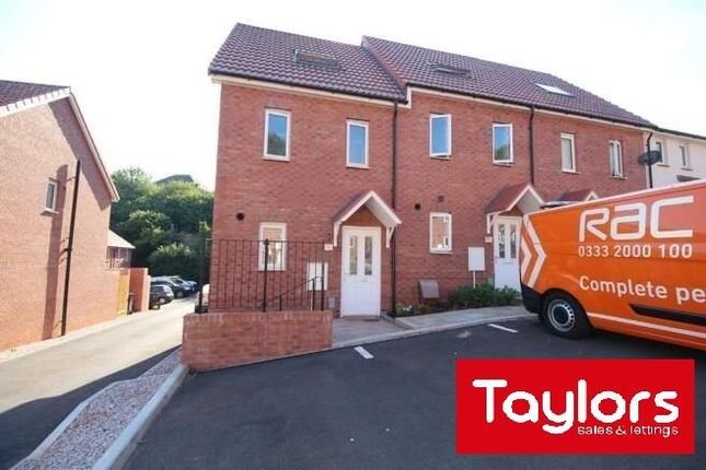 Thumbnail End terrace house for sale in Luscombe Close, Paignton