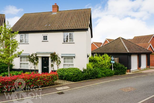 Thumbnail Detached house for sale in Brownes Grove, Loddon, Norwich