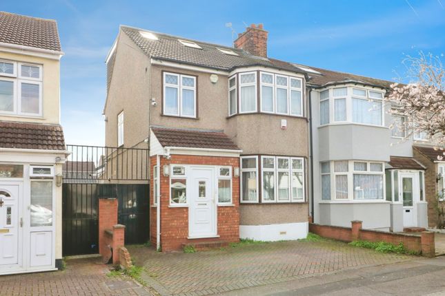 Thumbnail End terrace house for sale in Staines Road, Ilford