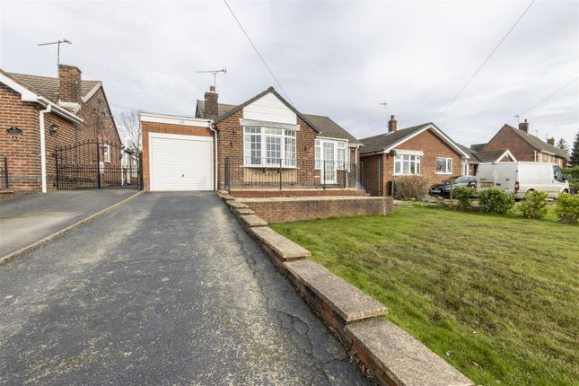 Detached bungalow for sale in Tibshelf Road, Holmewood, Chesterfield
