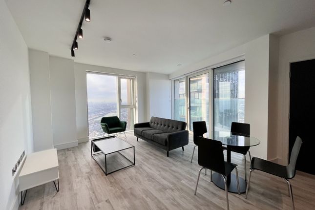Thumbnail Flat to rent in Icon Tower, One West Point, 8 Portal Way, London