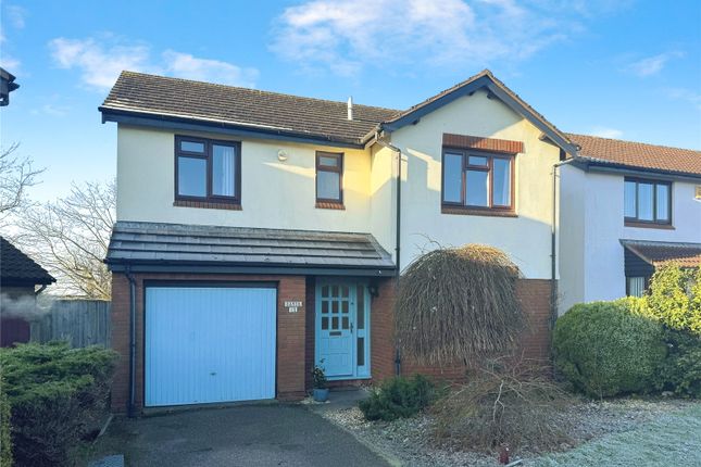 Thumbnail Detached house for sale in Hereford Close, Exmouth, Devon