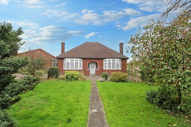 Thumbnail Detached bungalow for sale in Blaby Road, Enderby, Leicester