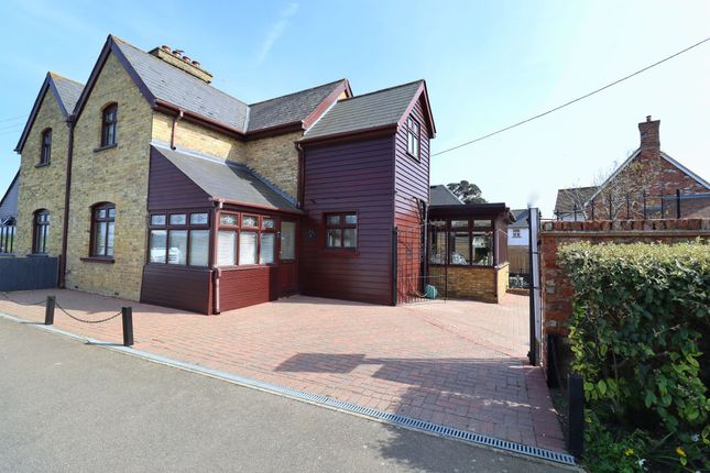 Semi-detached house for sale in Cliffsend Farm Cottages, Cliffsend Road, Cliffsend, Ramsgate