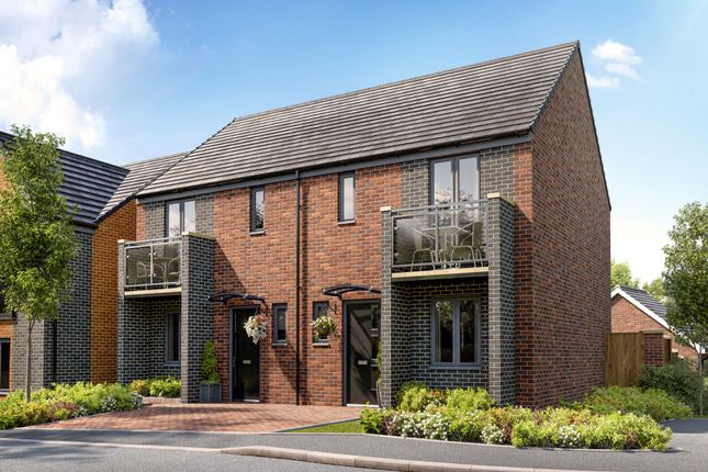 Thumbnail Semi-detached house for sale in "The Danbury" at Aykley Heads, Durham