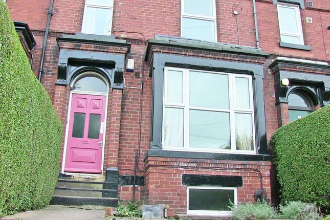 Brick-Fronted Terraced House With A Bright Pink Fr...