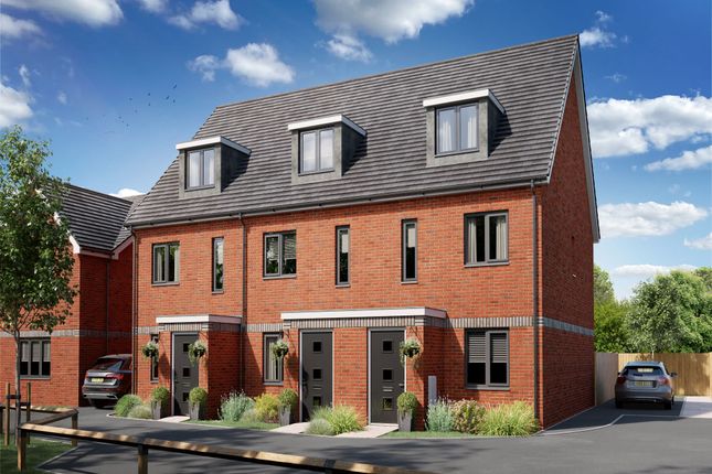 End terrace house for sale in "The Saunton" at Haverhill Road, Little Wratting, Haverhill