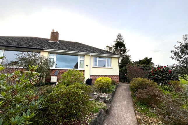Thumbnail Semi-detached bungalow to rent in Ascerton Close, Sidmouth