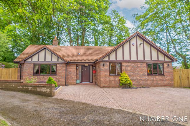 Thumbnail Detached bungalow for sale in Mill Lane, Llanyravon