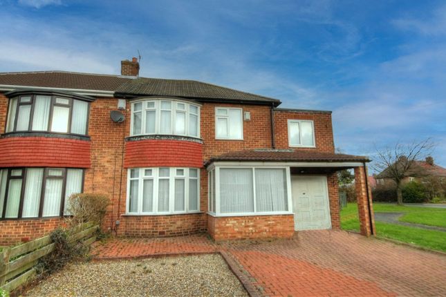 Thumbnail Semi-detached house for sale in Langdon Road, Newcastle Upon Tyne, Tyne And Wear