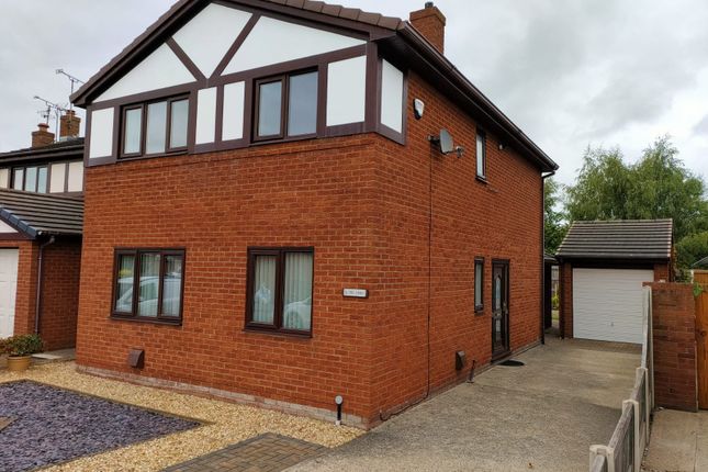 Thumbnail Detached house for sale in The Links, Wrexham, Clwyd