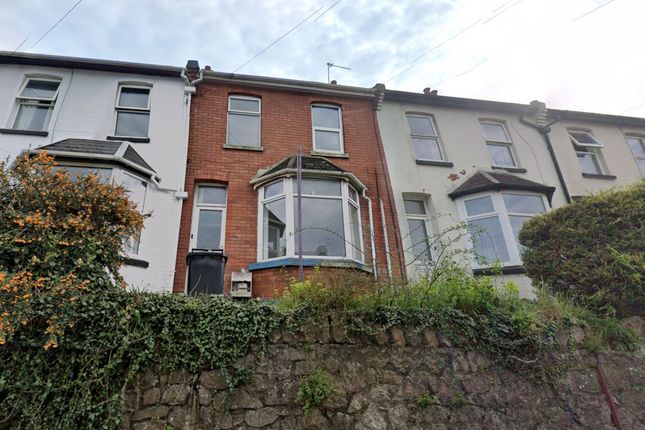 Terraced house for sale in 345 Teignmouth Road, Torquay, Devon