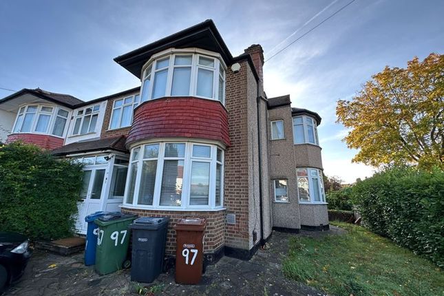 Thumbnail Semi-detached house to rent in Gordon Avenue, Stanmore