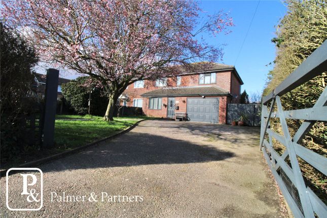 Semi-detached house for sale in Levington Lane, Bucklesham, Ipswich, Suffolk