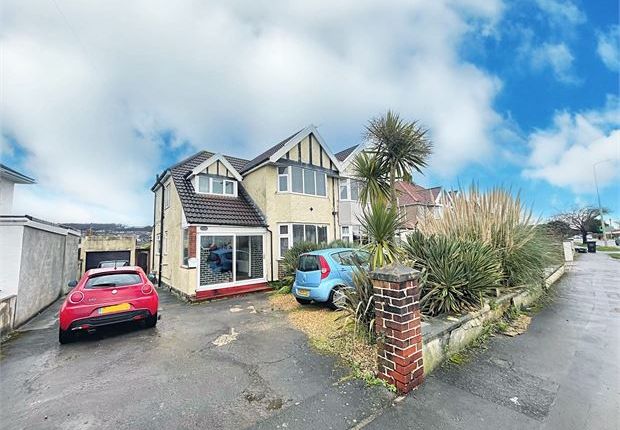 Semi-detached house for sale in Locking Road, Weston Super Mare, N Somerset.
