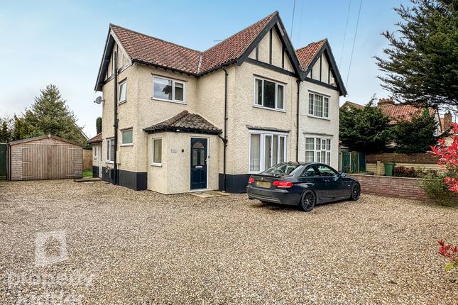 Semi-detached house for sale in Cromer Road, Norwich