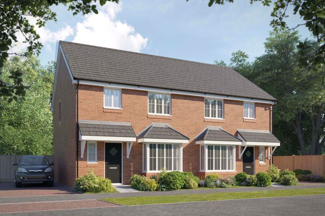 Semi-detached house for sale in "The Chandler" at Irthlingborough Road East, Wellingborough