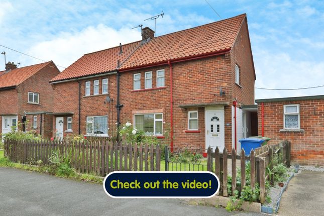 Thumbnail Semi-detached house for sale in Sigston Road, Beverley