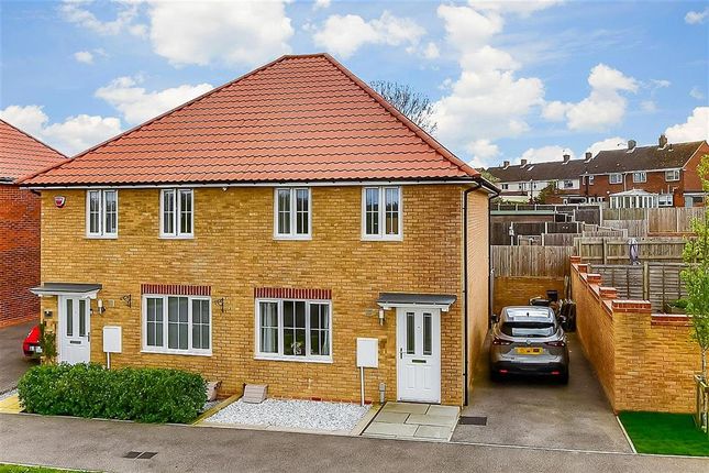 Semi-detached house for sale in Winder Place, Aylesham, Canterbury, Kent