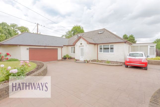 Thumbnail Detached bungalow for sale in Grove Park, Pontnewydd, Cwmbran