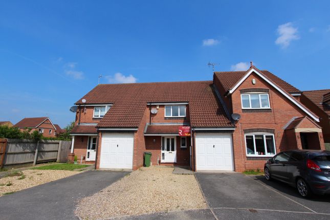 Thumbnail Town house to rent in Morris Close, Leicester