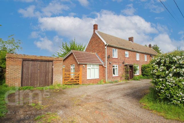 Thumbnail Semi-detached house for sale in Bentley Road, Little Bromley, Manningtree
