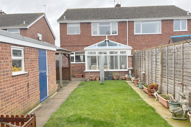 Semi-detached house for sale in Churchill Grove, Newtown, Tewkesbury