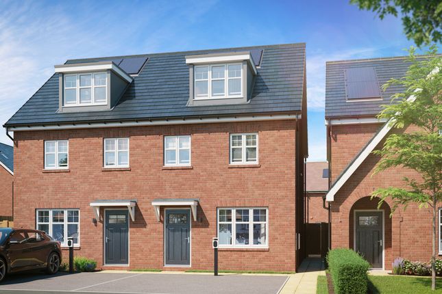 Thumbnail Semi-detached house for sale in "Sage Home" at Veterans Way, Great Oldbury, Stonehouse